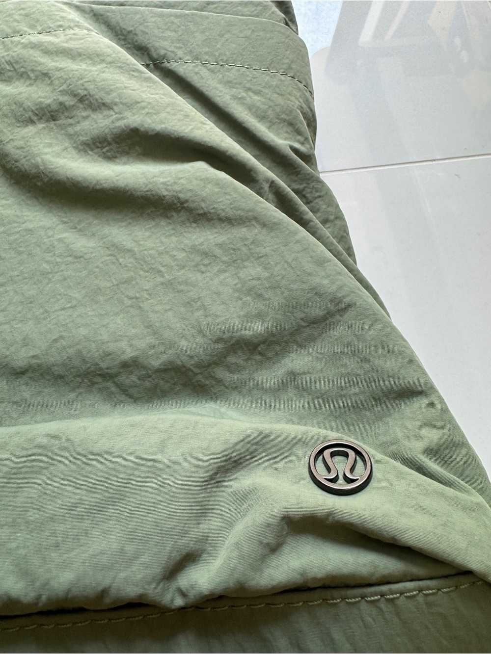 Lululemon Large Tote Bag Gym Yoga Travel Weekender Water Repellent Sage Green - Picture 4 of 15